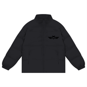 Unisex Zipper Puffer Coat
